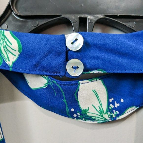 PEACH LOVE CALIFORNIA Floral Printed Halter Dress - Picture 5 of 5